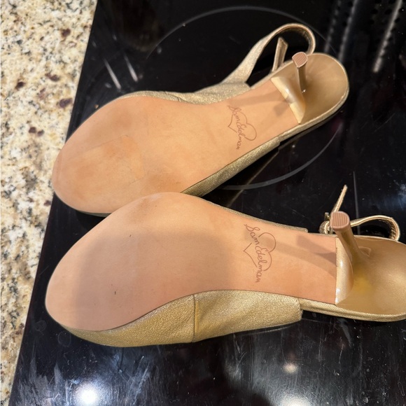 Sam Edelman Gold Stillettos - Picture 2 of 3